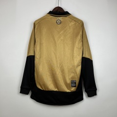 01/02 100th Anniversary long sleeve Retro Manchester United Soccer Jerseys