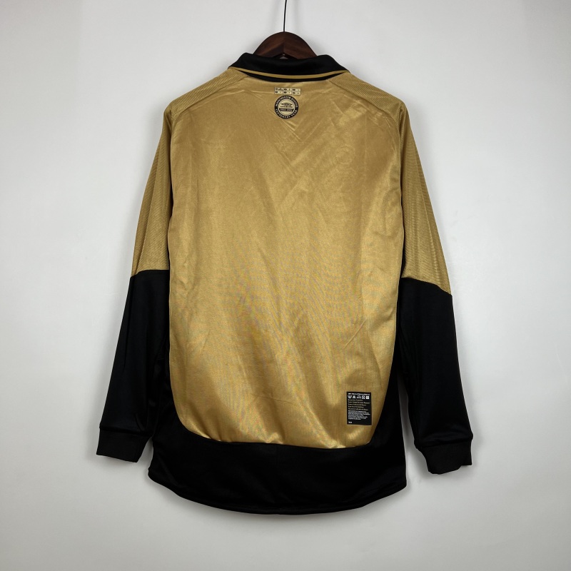 01/02 100th Anniversary long sleeve Retro Manchester United Soccer Jerseys