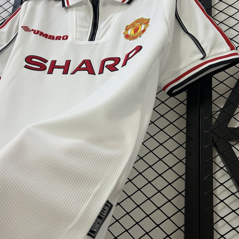 1998-1999 Commemorative Edition Retro Manchester United Soccer Jerseys