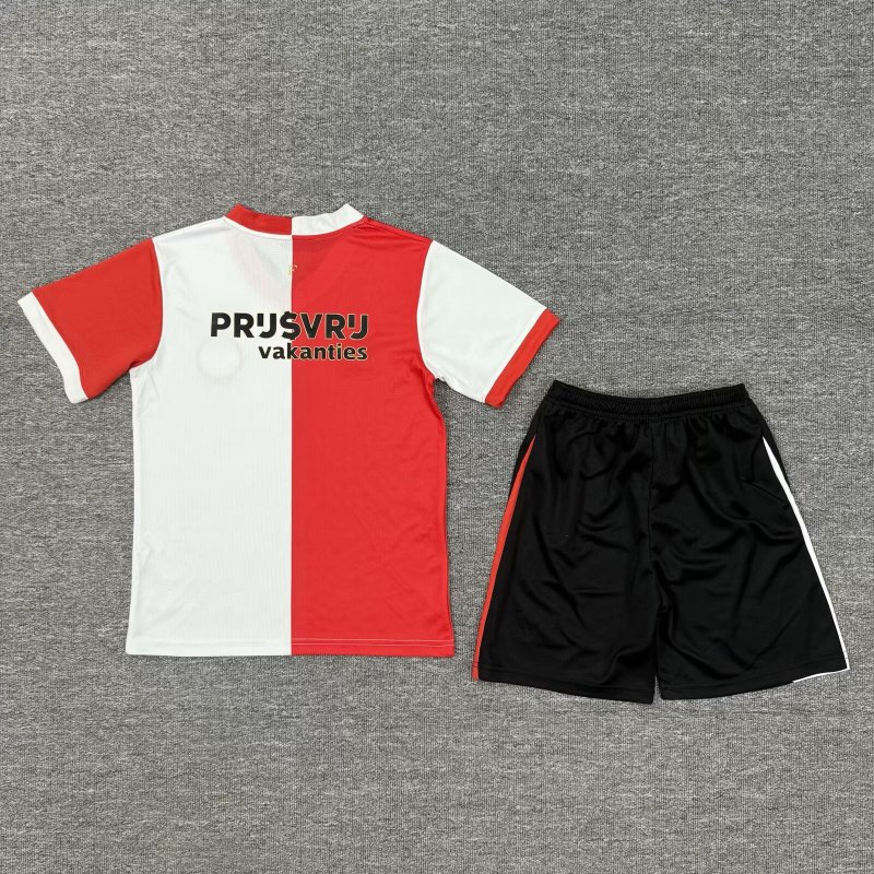 2025 2026 Feyenoor Home jersey kids + free socks