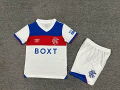 2025-2026 Glasgow Rangers AWAY Soccer Jersey kids + free socks