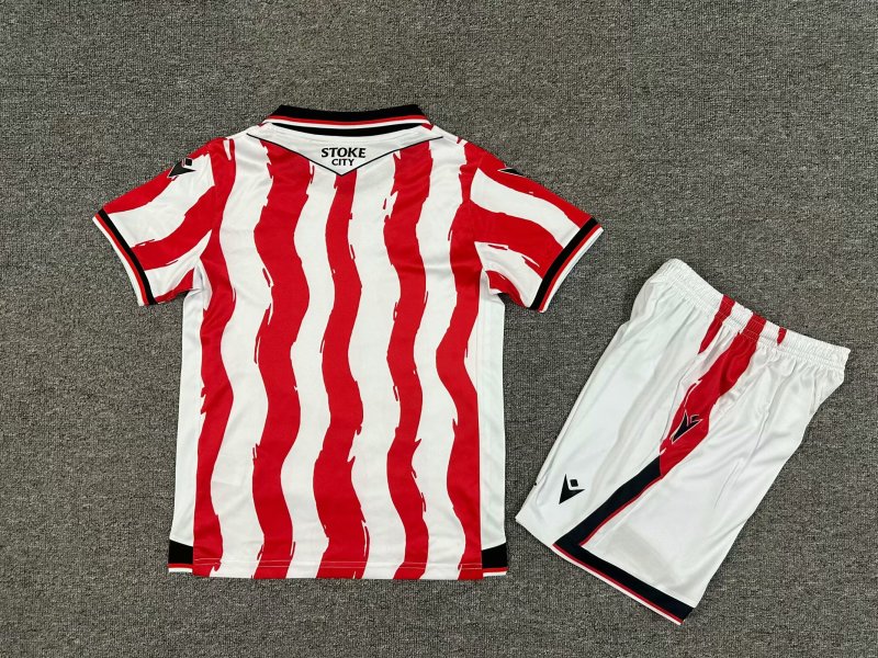 2025 2026  Stoke City Home jerseys kids + free socks