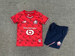 2025 2026 Lille LOSC Home jerseys kids + free socks
