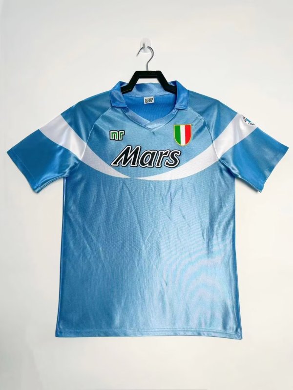 1990-1991 home Retro Napoli Soccer Jerseys
