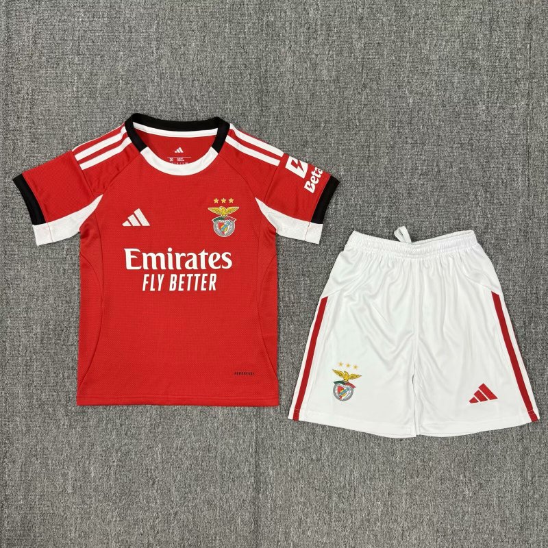 2025 2026 Benfica Home jersey kids + free socks