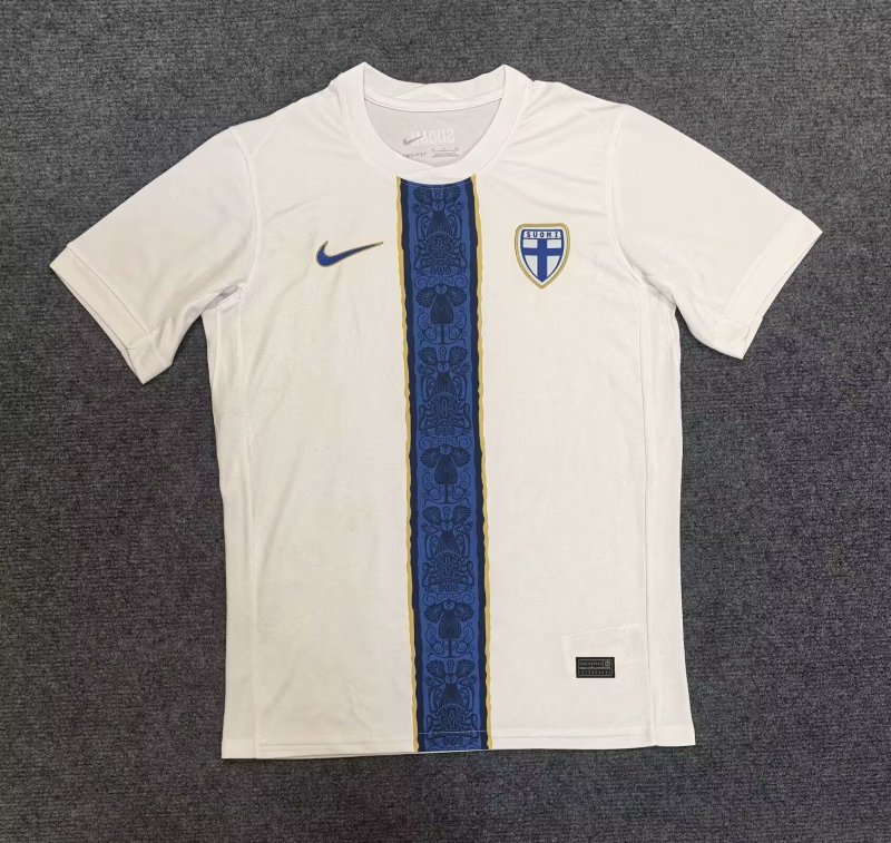 2025-2026  Finland Home Soccer Jerseys