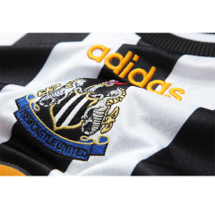 1997-1999 home Long sleeve Retro Newcastle United Soccer Jerseys