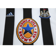 1999-2000 home Long sleeve Retro Newcastle United Soccer Jerseys