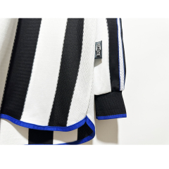 1999-2000 home Long sleeve Retro Newcastle United Soccer Jerseys