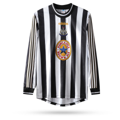 1997-1999 home Long sleeve Retro Newcastle United Soccer Jerseys