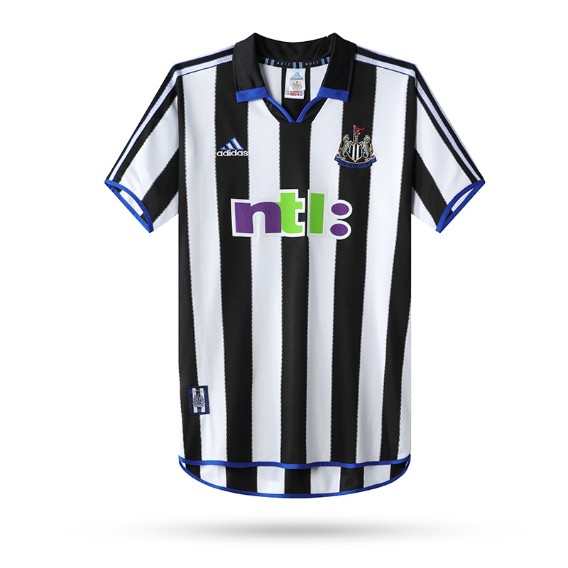 2000-2001 home Retro Newcastle United Soccer Jerseys