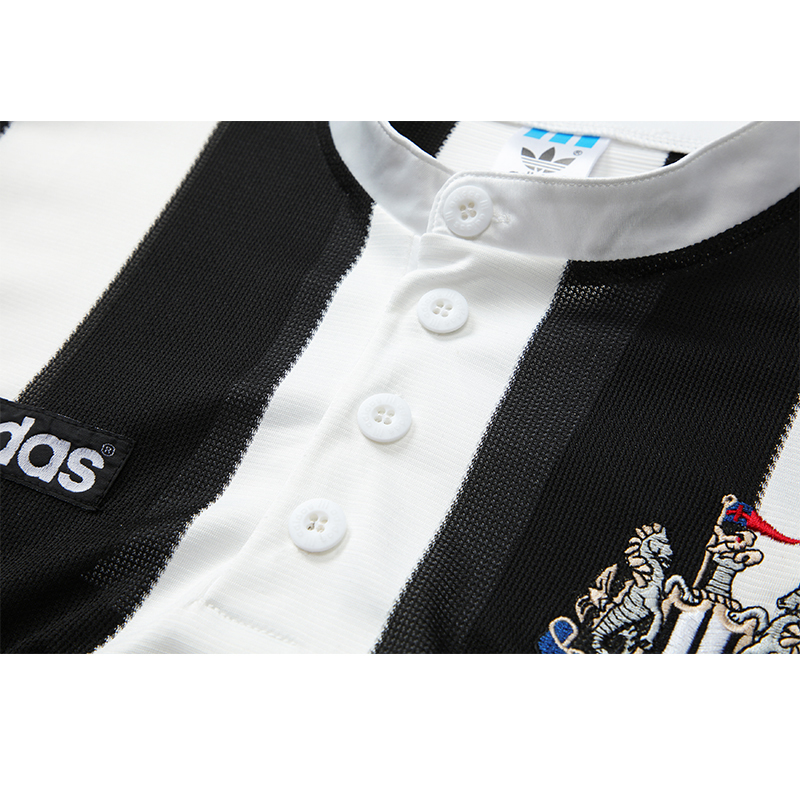 1995-1997 home Long sleeve Retro Newcastle United Soccer Jerseys