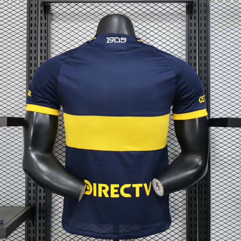 2025-2026 Boca Juniors home Soccer Jerseys Player version