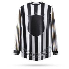 1997-1999 home Long sleeve Retro Newcastle United Soccer Jerseys