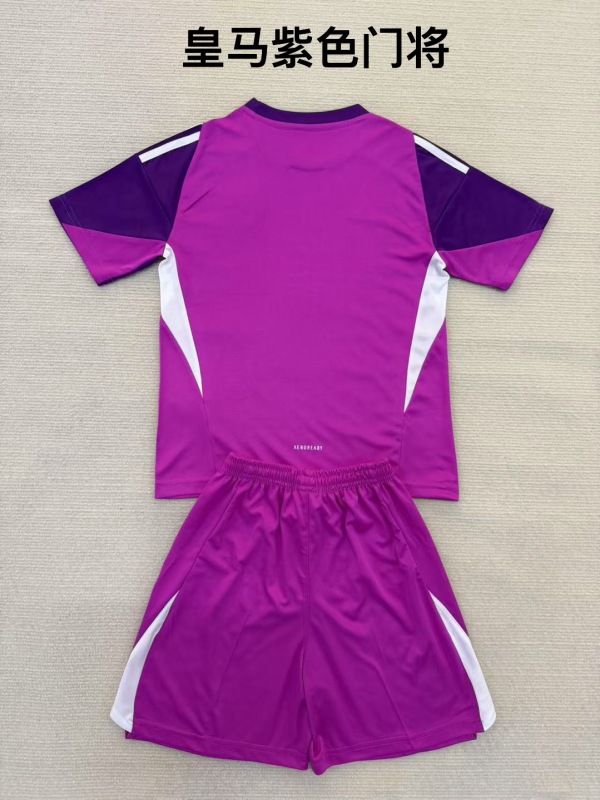 2025 2026 Real Madrid Goalkeeper jerseys kids + free socks