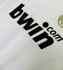2007-2008 home Retro Real Madrid Soccer Jerseys