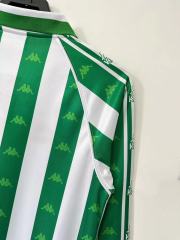 1995-1997 home Long sleeve Retro Real Betis Soccer Jerseys