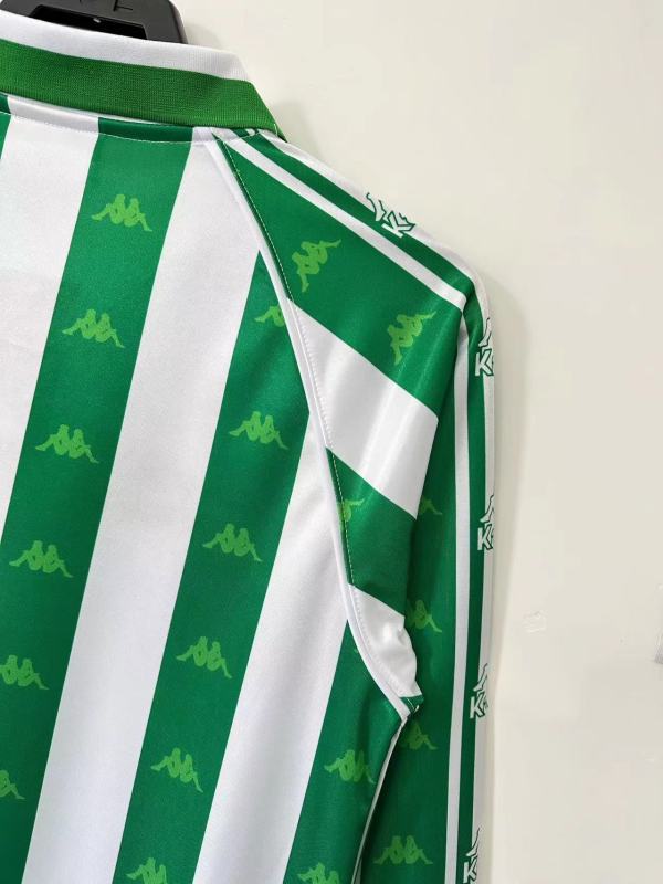 1995-1997 home Long sleeve Retro Real Betis Soccer Jerseys