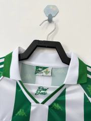 1995-1997 home Long sleeve Retro Real Betis Soccer Jerseys