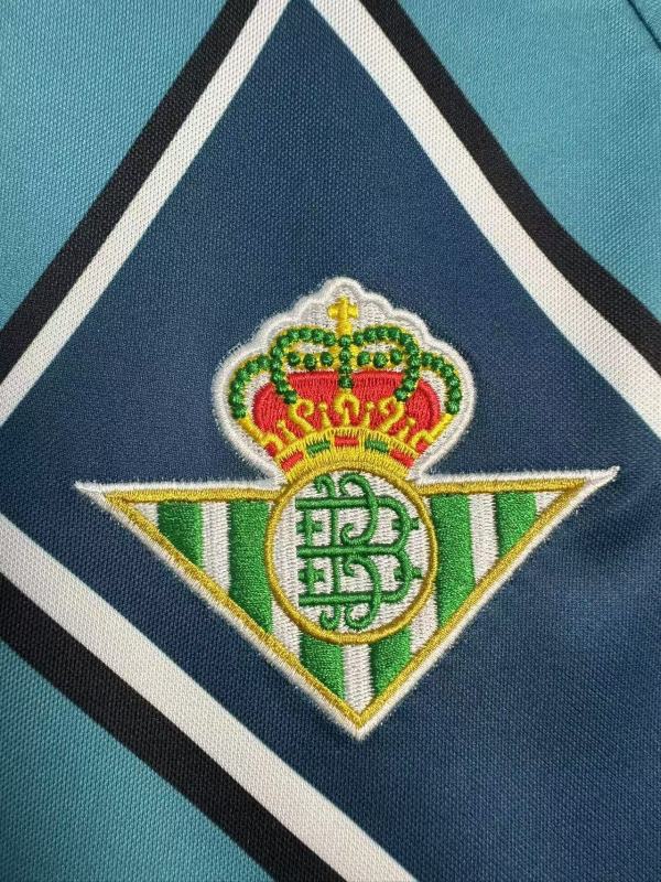 1995-1997 away Long sleeve Retro Real Betis Soccer Jerseys