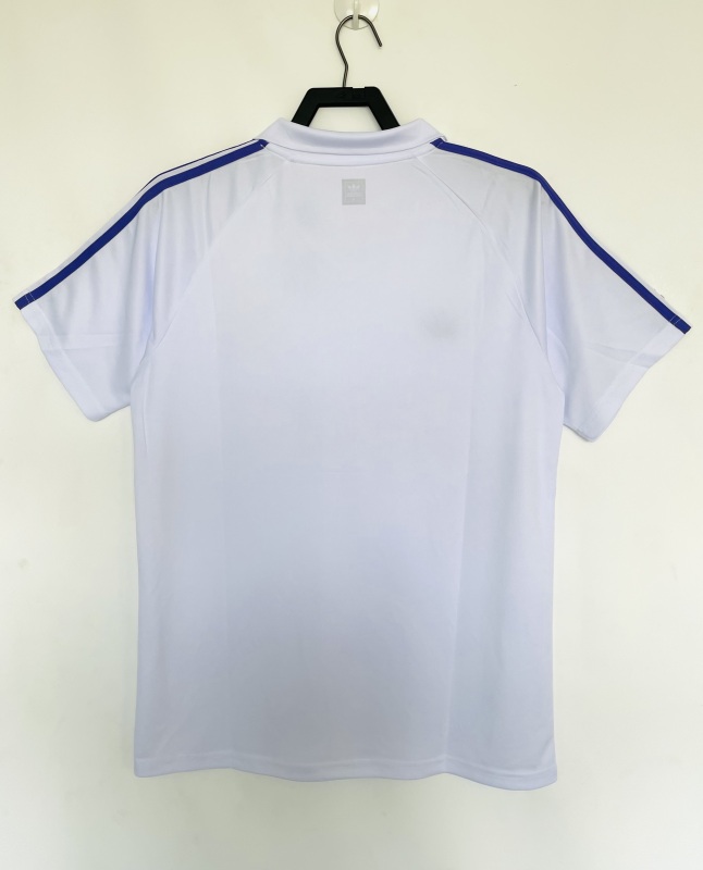 1984-1985 home Retro Real Madrid Soccer Jerseys