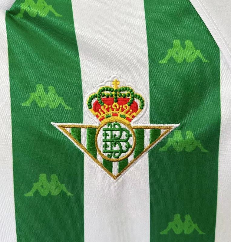 1995-1997 home Long sleeve Retro Real Betis Soccer Jerseys