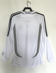 2006-2007 home Long sleeve Retro Real Madrid Soccer Jerseys