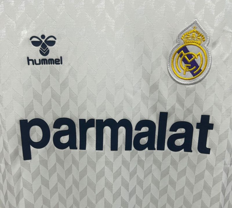 1986-1987 home Retro Real Madrid Soccer Jerseys