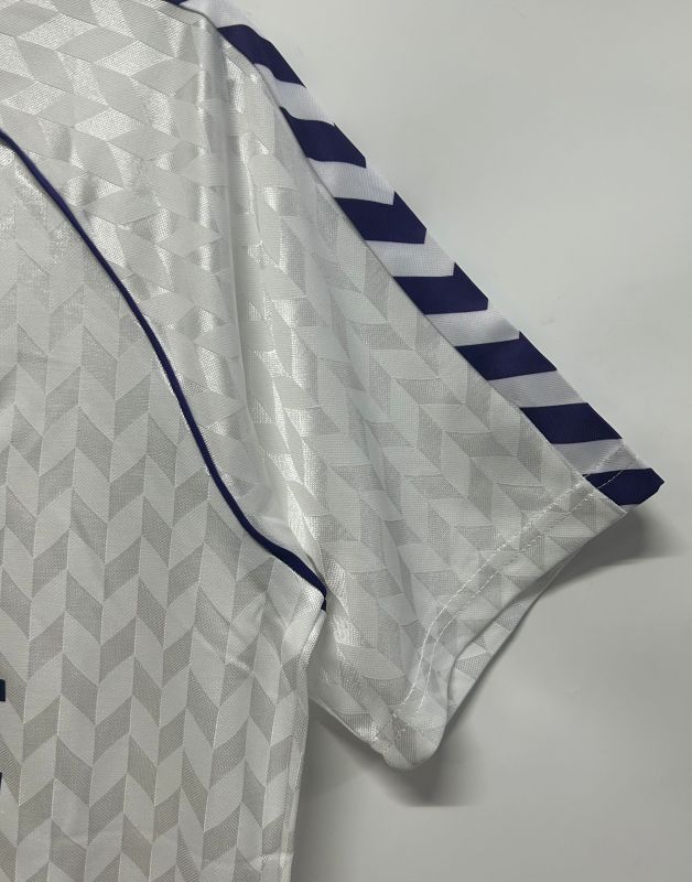 1986-1987 home Retro Real Madrid Soccer Jerseys