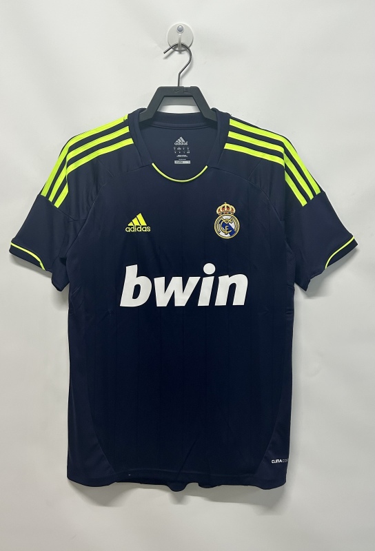 2012-2013 away Retro Real Madrid Soccer Jerseys