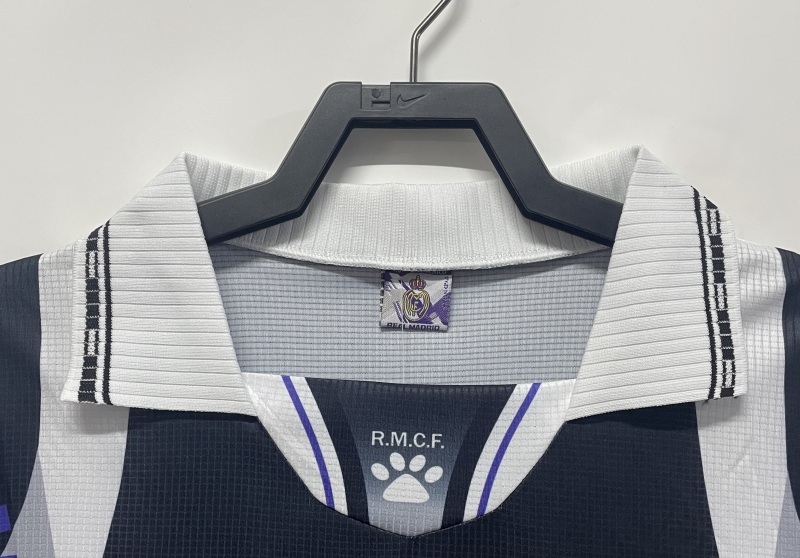 1997-1998 third Retro Real Madrid Soccer Jerseys