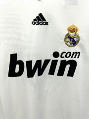 2008-2009 home Retro Real Madrid Soccer Jerseys