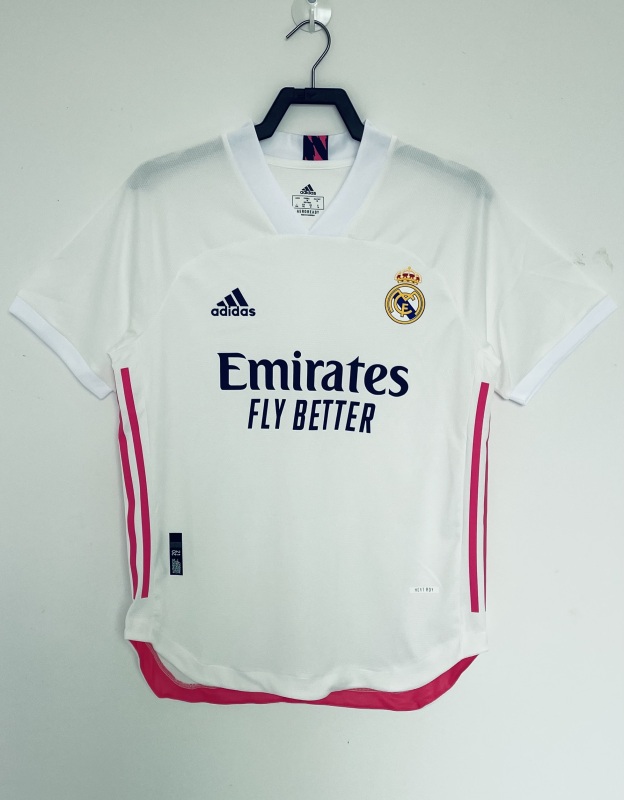 2020-2021 home Retro Real Madrid Soccer Jerseys Player version