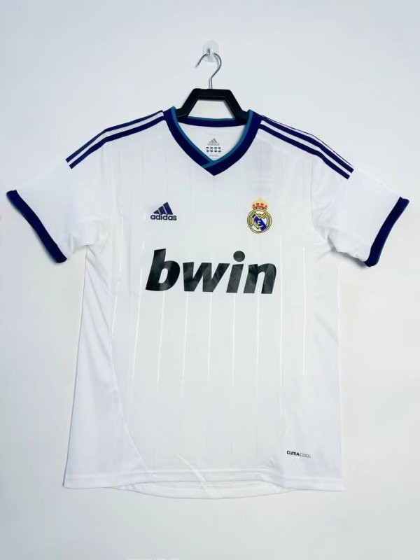 2012-2013 home Retro Real Madrid Soccer Jerseys
