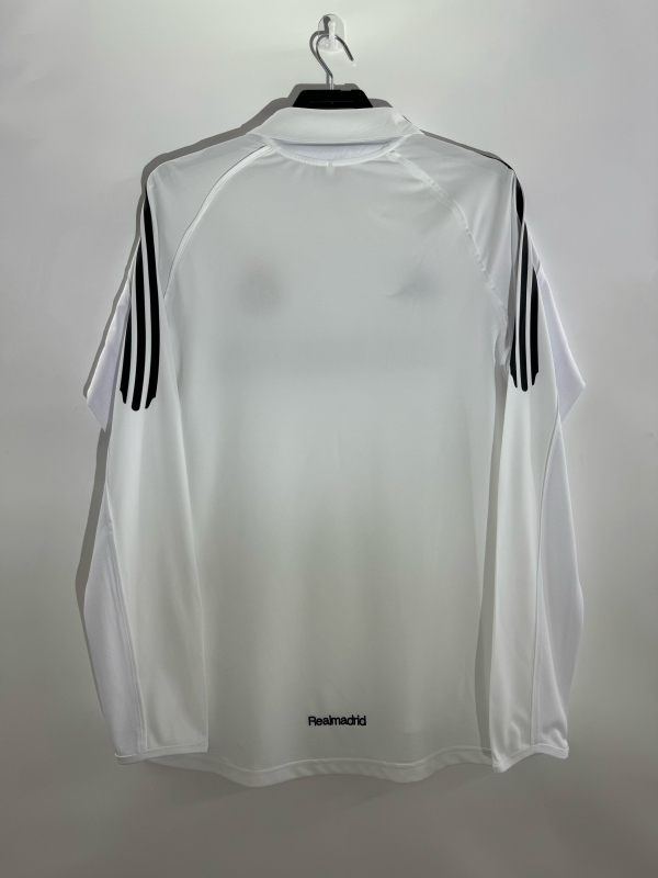 2005-2006 home Long sleeve Retro Real Madrid Soccer Jerseys