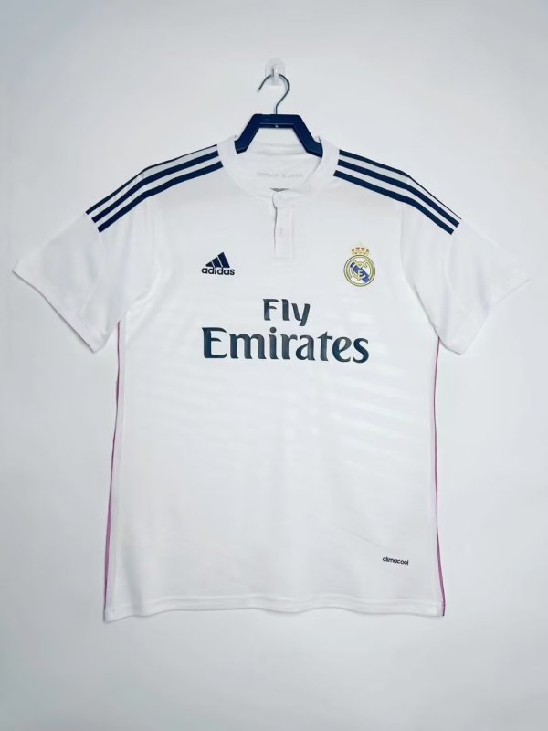 2014-2015 home Retro Real Madrid Soccer Jerseys