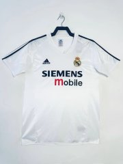 2004-2005 home Retro Real Madrid Soccer Jerseys