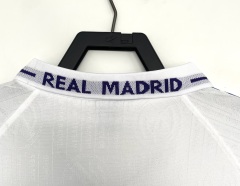 1996-1997 home Retro Real Madrid Soccer Jerseys
