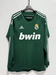 2012-2013 third Long sleeve Retro Real Madrid Soccer Jerseys