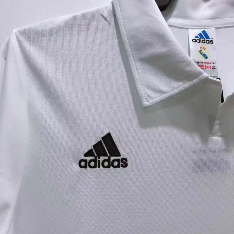 2002-2003 home Retro Real Madrid Soccer Jerseys