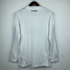 2010-2011 home Long sleeve Retro Real Madrid Soccer Jerseys