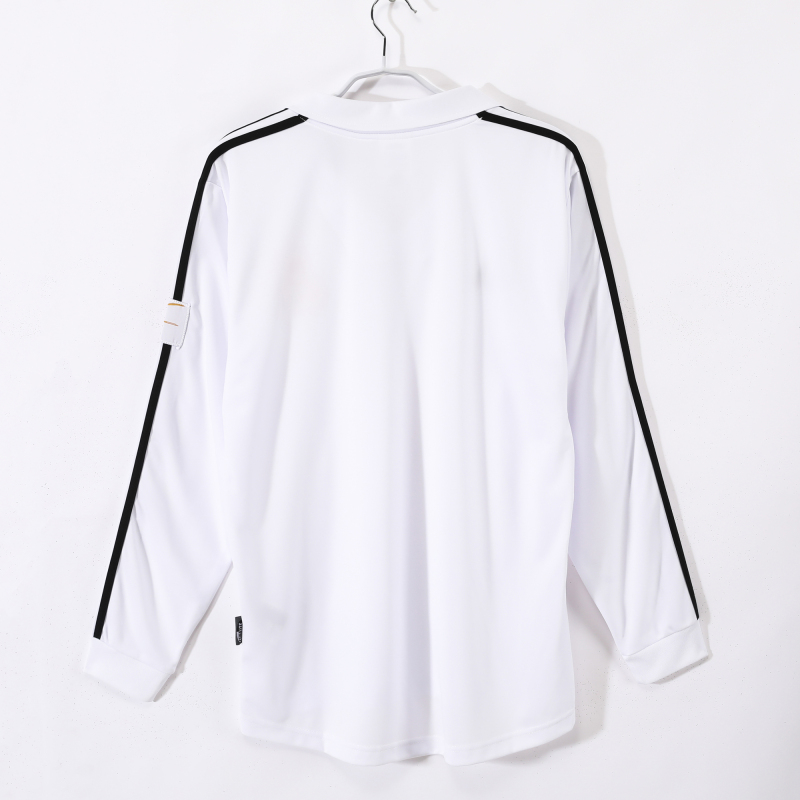 2002-2003 home Long sleeve Retro Real Madrid Soccer Jerseys