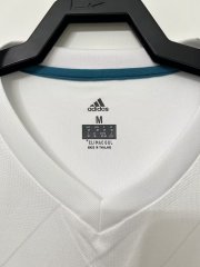2017-2018 home Long sleeve Retro Real Madrid Soccer Jerseys