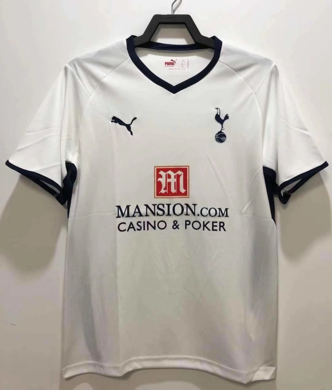 2008-2009 home Retro Tottenham Soccer Jerseys