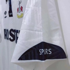 1991-1993 home Retro Tottenham Soccer Jerseys