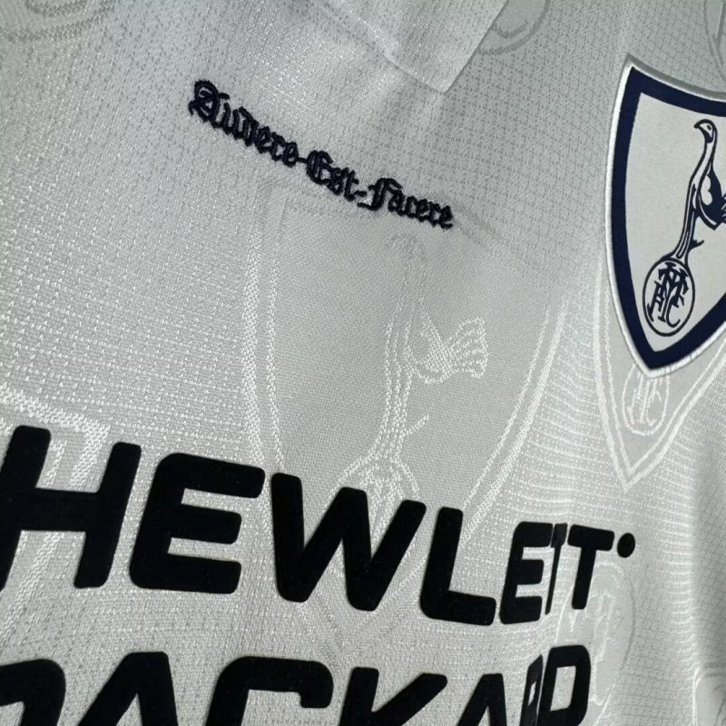 1995-1997 home Retro Tottenham Soccer Jerseys