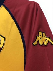 2000-2001 home Retro Roma Soccer Jerseys
