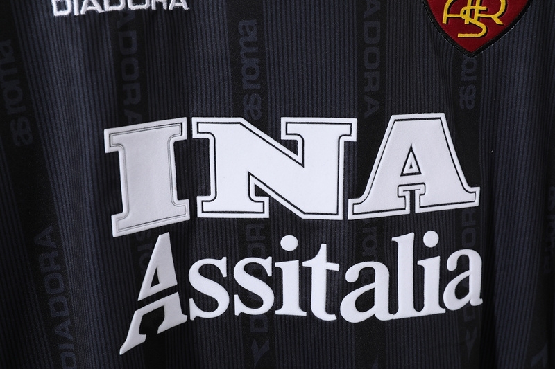 1999-2000 away Retro Roma Soccer Jerseys