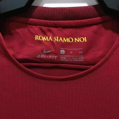 2017-2018 home Retro Roma Soccer Jerseys