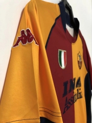 2000-2001 home Retro Roma Soccer Jerseys